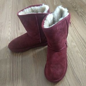 snow paw sheepskin slippers